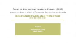 SesioÌn 7 (28-10-21) La estrategia Vasca en materia  de Accesibilidad Universal y su plan de accioÌn